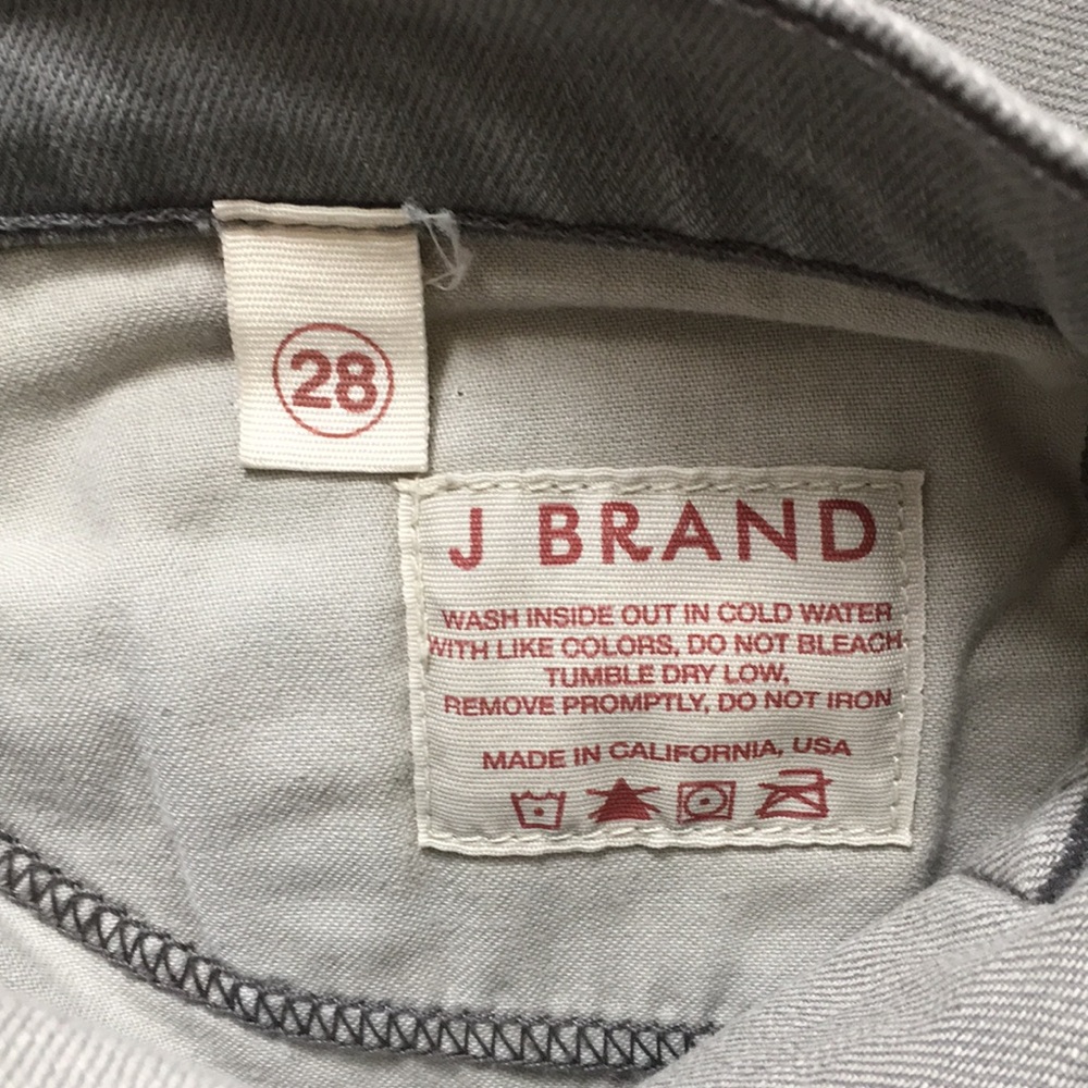 J Brand Pencil Leg Silverlake Jeans 28X33 - Picture 6 of 8